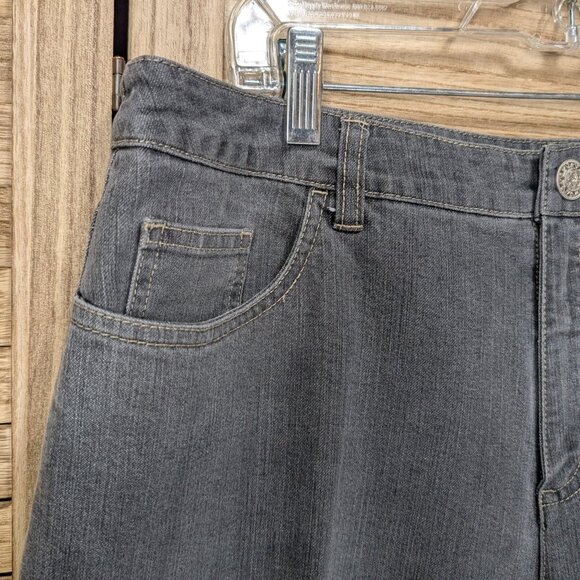 Talbots Petite Stretch Gray Denim Jeans Size 14 - Picture 4 of 11